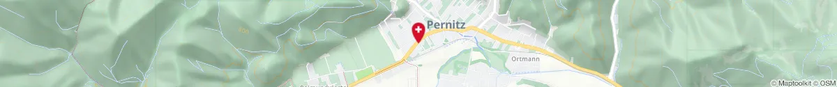 Kartendarstellung des Standorts für Raimund-Apotheke in 2763 Pernitz
